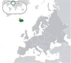Carte islande europe