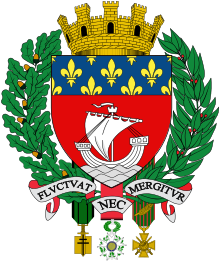 Blason et devise paris