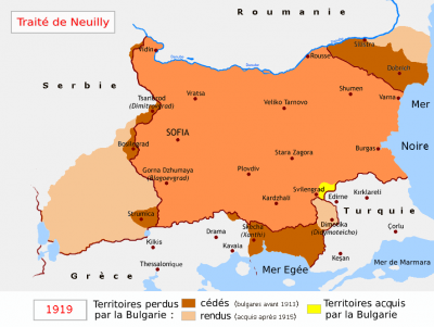 Bulgarie traite de neuilly