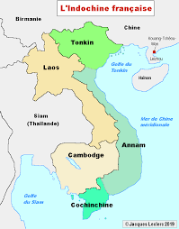 Carte indochine