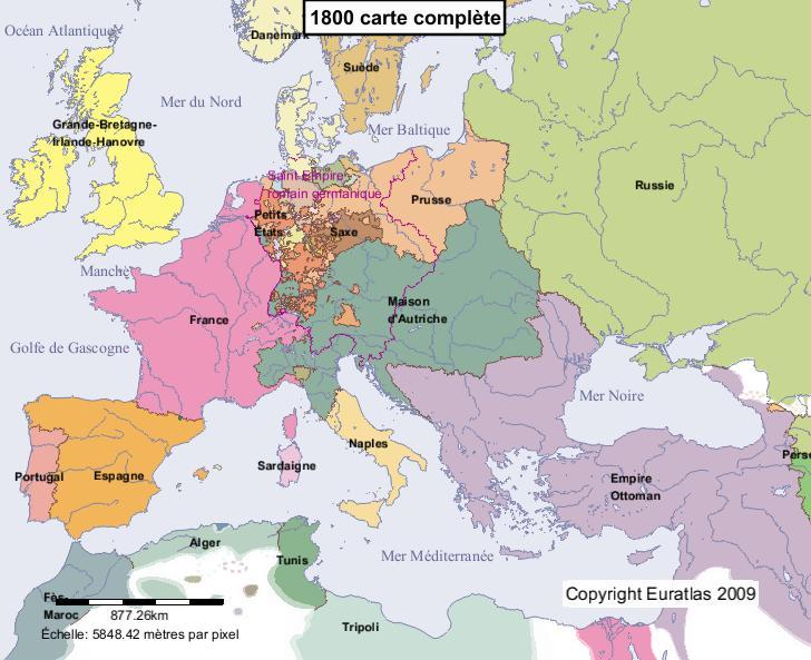 Europe 1800