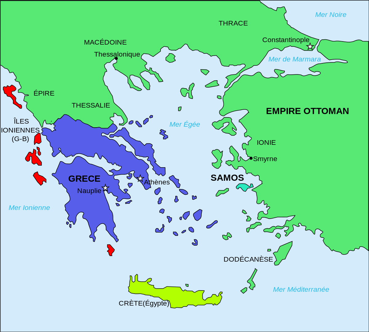 Grece 1833