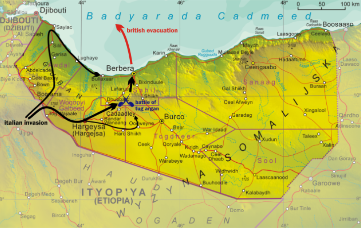 Somaliland 1940